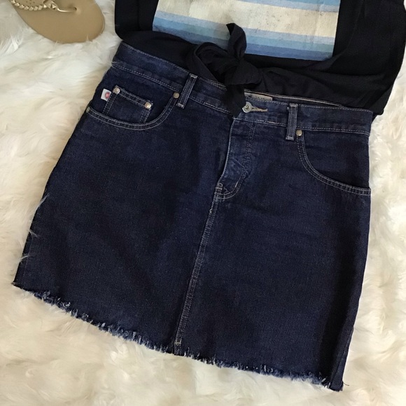 Hydraulic Jeans Denim Distressed Hemline S… - Picture 3 of 8